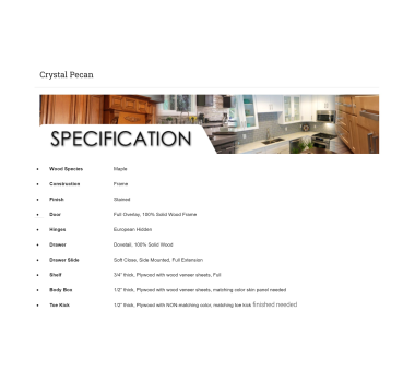 Crystal Pecan   